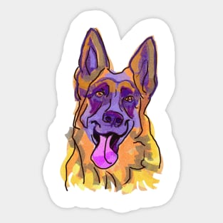 The GSD Love of My Life Sticker